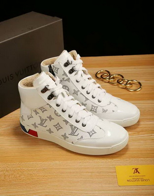 LV High-Top Fashion Men Shoes--092